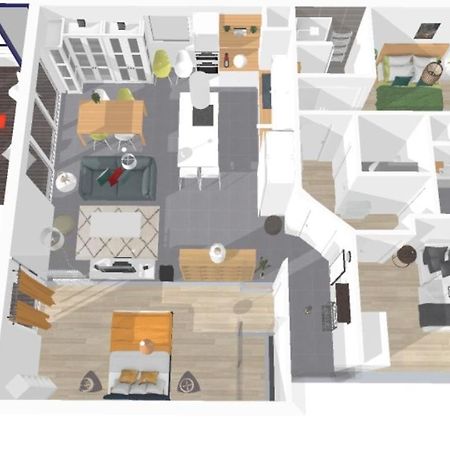 Expat Renting - Le Mosaique - Patte D'Oie - Parking Leilighet Toulouse Eksteriør bilde