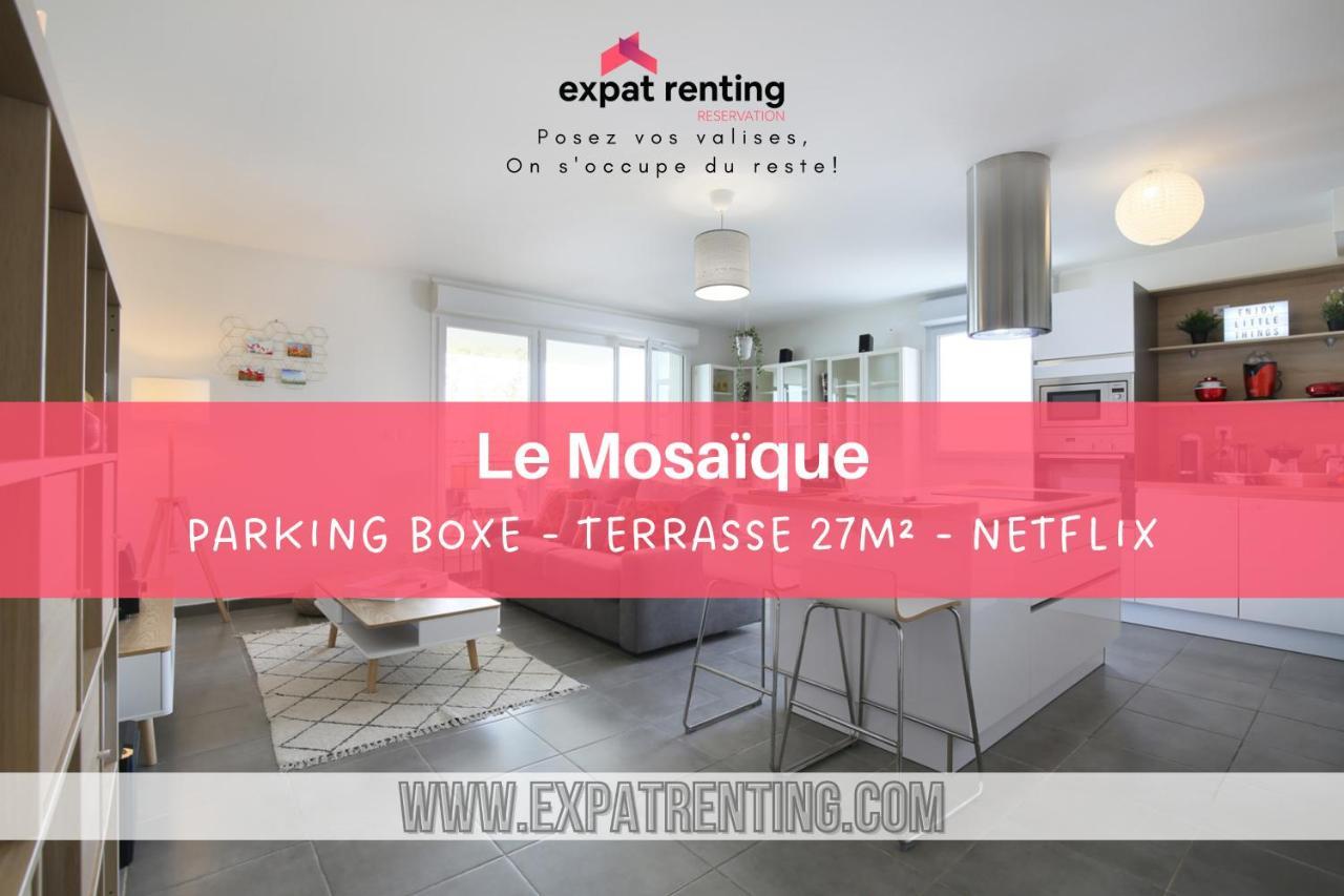 Expat Renting - Le Mosaique - Patte D'Oie - Parking Leilighet Toulouse Eksteriør bilde